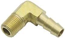 img 3 attached to 5 Pack 1/4 ID Hose X 1/8-Inch Male NPT Air LTWFITTING 90 Degree Elbow Brass Barb Fitting