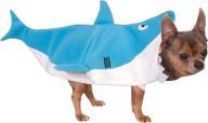 🦈 rubie's shark pet costume: the perfect fit for medium-sized pets logo