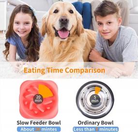 img 3 attached to Prevent Choking And Improve Digestion With NOYAL Slow Feeder Dog Bowls - Durable, Interactive, And Healthy Solution For Your Pet!