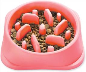 img 4 attached to Prevent Choking And Improve Digestion With NOYAL Slow Feeder Dog Bowls - Durable, Interactive, And Healthy Solution For Your Pet!
