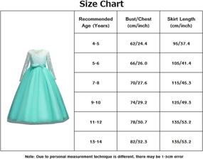 img 2 attached to 👗 DOCHEER Wedding Bridesmaid Dresses for Girls' Clothing and Dresses