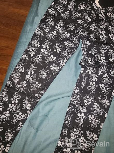 img 1 attached to Disney Mickey Mouse Jogger Pants: Comfy Drawstring Elastic Sweatpants for Kids review by Chris Hodges