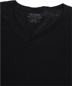 img 1 attached to Gildan Men'S V-Neck T-Shirt Multipack, G1103 Style For Improved SEO