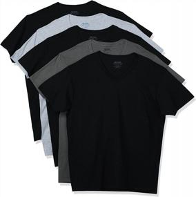 img 4 attached to Gildan Men'S V-Neck T-Shirt Multipack, G1103 Style For Improved SEO