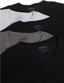 img 2 attached to Gildan Men'S V-Neck T-Shirt Multipack, G1103 Style For Improved SEO