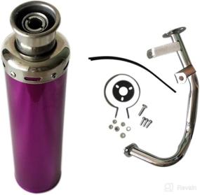 img 2 attached to NEW! High Performance Exhaust System Muffler For GY6 139QMB QMB139 1P39QMB 4 Stroke 50Cc 150Cc Scooters (50CC Replacement Parts