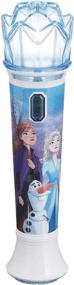 img 3 attached to 🎤 Disney Frozen 2 Karaoke Sing Along Microphone: Built-in Music, Flashing Lights, Pretend Mic - Perfect Kids' Toy- Karaoke Machine for MP3 Players!