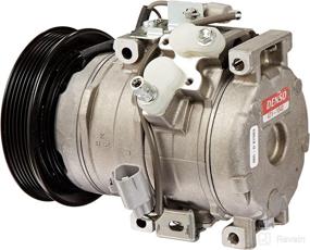 img 1 attached to 🚗 Enhance Your Vehicle's Cooling with Denso 471-1342 New Compressor with Clutch