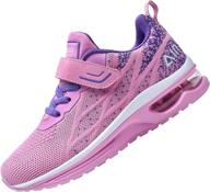 jarlif girls' athletic running sneakers - breathable and optimized for performance logo