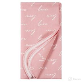 img 2 attached to 👶 Gerber Baby 4-Pack Flannel Receiving Blanket, Bunny Ballerina Pink, Universal Size