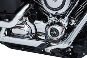 img 1 attached to 🛠 Chrome Precision Tappet Block Accent for 2017-19 Harley-Davidson Motorcycles with Milwaukee-Eight Engines - Kuryakyn 6410 Motorcycle Accessory