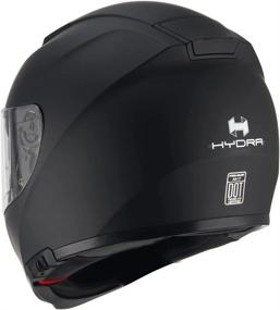 img 2 attached to Motorcycle Lightweight Approved HYDRA HELMETS Motorcycle & Powersports good in Protective Gear