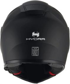 img 1 attached to Motorcycle Lightweight Approved HYDRA HELMETS Motorcycle & Powersports good in Protective Gear