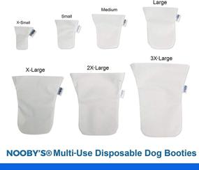 img 1 attached to 🐾 Premium Veterinary Dog Boots 8-Pack: Superior Protection for Wounds and Bandages. Paw Guards - Indoor and Outdoor Use. Medical Dog Booties for Optimal Healing and Wound Recovery