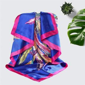 img 1 attached to 🧣 Shop the Latest Collection of Inches Women Head Scarf Bandanas: Must-Have Accessories in Scarves & Wraps