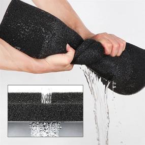 img 3 attached to 🐠 Enhance Your Aquarium Filtration with SHUNTING Filter Foam Sponges – Cut-to-Size Filter Media Pad for Fish Tank Maintenance