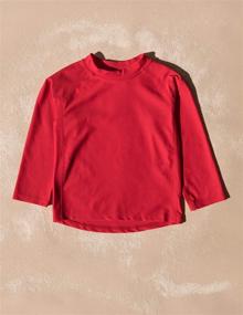 img 1 attached to 👶 Leveret Sleeve Guard Rashguard: The Must-Have Toddler Boy's Clothing for Swim Protection