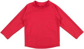img 4 attached to 👶 Leveret Sleeve Guard Rashguard: The Must-Have Toddler Boy's Clothing for Swim Protection