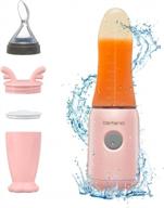 befano baby food maker: mini portable blender with usb recharging, waterproof design, and bonus feeding set. logo