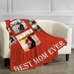 img 4 attached to Personalize Your Love Story With Anniversary Blanket - Perfect Gift For Him And Her!