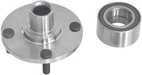 img 2 attached to 🔧 DRIVESTAR 518510 Front Wheel Hub Bearing for 2000-2011 Ford Focus (4 Lugs, with ABS) - Pair