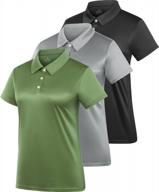 женская рубашка поло для гольфа dry fit, влагоотводящая, с коротким рукавом, спортивная спортивная одежда, пуговицы, воротник, футболка для тренировок логотип