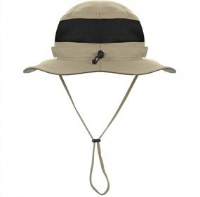 img 3 attached to Sun Protection Boonie Hat For Fishing, Hunting, And Outdoor Activities With UPF 50+