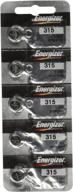 🔋 5-pack of 315 energizer sr716sw watch batteries - brand new logo