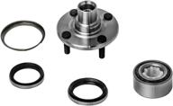 🔧 high-quality front wheel hub and bearing assembly for chevrolet prizm, geo prizm, and toyota corolla - left/right compatible auqdd 518507 [ 4 lug non-abs ] логотип