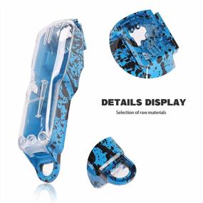 img 2 attached to DIY 5-Piece Full Housing Combo Set For Magic Clipper Cordless #8148 & Designer Cordless #8591 (Blue)