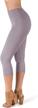 satina high waisted leggings for women - capri & full length women's leggings 2 logo