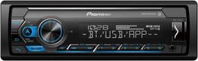 img 4 attached to 📻 Pioneer MVH-S322BT Alexa-Enabled Digital Media Receiver with Bluetooth for Android and iPhone - Pioneer Smart Sync