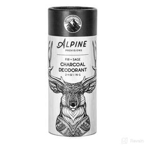 img 3 attached to 🌿 Alpine Provisions Plastic-Free Charcoal Deodorant