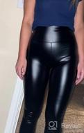 img 1 attached to Women'S Faux Leather High Waisted Leggings Sexy Pants - Tulucky Girls review by Smooth May