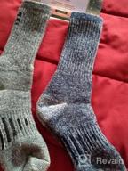 img 1 attached to 3 Pairs Merino Wool Hiking Socks For Men And Women – Midweight Cushioned Thermal Socks By MERIWOOL – Breathable & Warm review by Shanna Lopez