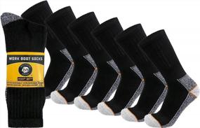 img 4 attached to High-Performance Steel 🧦 Socks - Excell Pairs