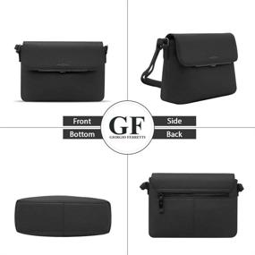 img 1 attached to Отличные женские сумки и кошельки Giorgio Ferretti с широким плечевым пространством: плечевые сумки