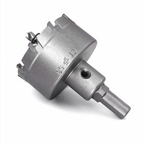 img 3 attached to ATOPLEE Stainless Steel Hole Saw - Metal Cutting Tool For Iron Sheets, Pipes, And More - 16Mm To 70Mm Diameter - 53Mm Size