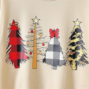 img 2 attached to Christmas Clothes Crewneck Sweatshirt Pullover Apparel & Accessories Baby Boys better for Clothing