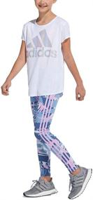 img 4 attached to Adidas Active Sports Athletic Legging Girls' Clothing ~ Active