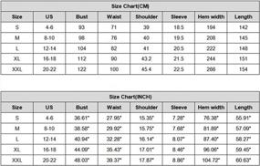 img 2 attached to Women'S Square Neck Puff Sleeve Smocked Flounce High Waist Ruffle Flowy Elegant Midi/Maxi Dress - Ladies