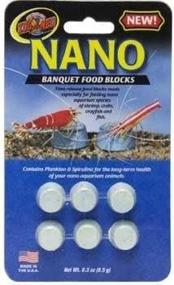 img 1 attached to Nano Banquet Block Mini by Zoo Med - Pack of 6