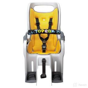 img 3 attached to 🚲 Topeak BabySeat II Bicycle Seat with 29in Wheel Disc Rack - Upgrade Your Cycling Experience