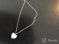 img 1 attached to Sterling Cremation Necklace Keepsake for Girls' Jewelry - ACJFA review by Rebecca Arrington