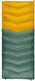 img 4 attached to Kelty Galactic Down 30 Degree Sleeping Bag, 550 Fill Power RDS Trackable Down, Backpacking And Camping, Zip Together For 2P Sleeping Bag
