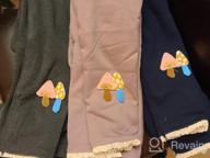 картинка 1 прикреплена к отзыву Девичьи зимние флисовые леггинсы с грибами - Леггинсы Govc для детской одежды для девочек от Brian Trotter