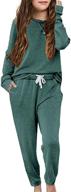 apbondy sweatsuit sweatpants loungewear tracksuit girls' clothing : active логотип