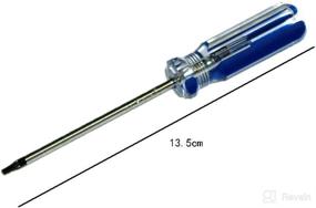 img 3 attached to 🔧 Leegoal T8 Security Torx Screwdriver for XBOX 360 and PS3 Slim Disassembly - Ideal for Wired/Wireless Controller & CR-V Steel Construction