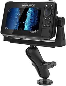 img 2 attached to 💻 RAM Mounts Drill-Down Marine Electronic Mount RAM-111U: Ideal for Garmin, Humminbird, Lowrance + More