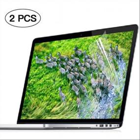 img 3 attached to Protect Your MacBook Air Screen With Se7Enline HD Screen Protector Cover Film Skin - Compatible With 13-Inch A1932/A2179/M1 A2337 Models [2-PCS]